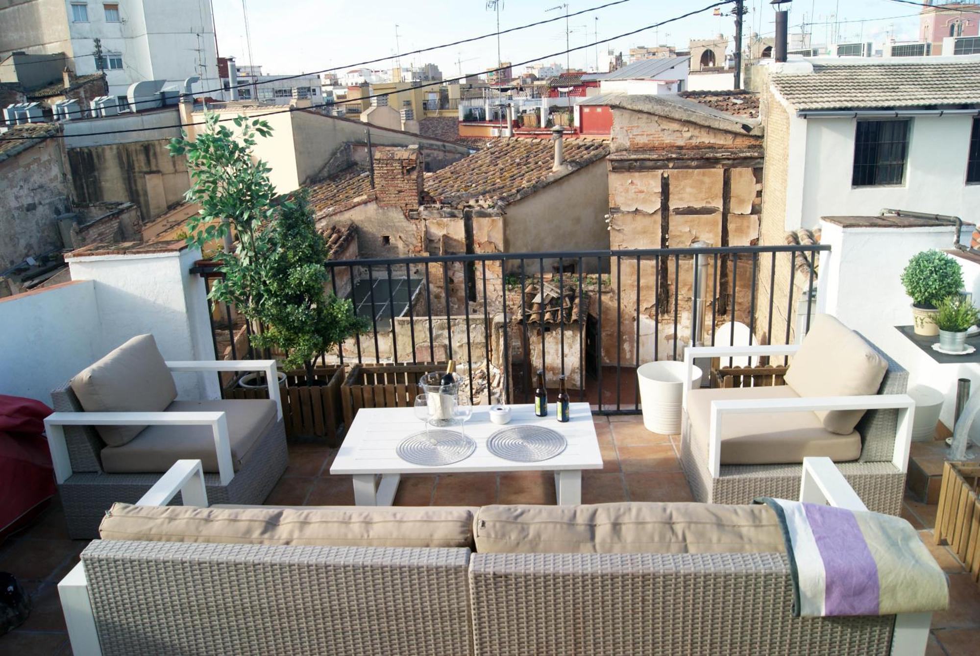 Apartamentos Centricos Barrio Del Carmen バレンシア エクステリア 写真